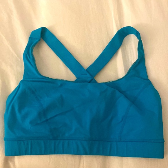 Lululemon teal sports bra - Picture 1 of 4